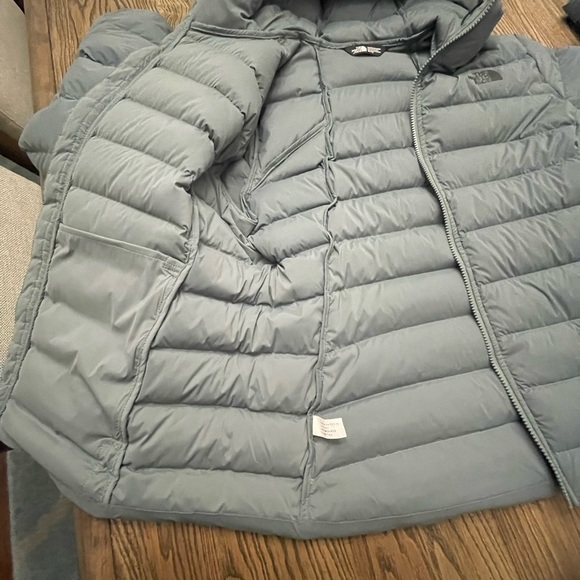The North Face Stretch Down Jacket in Balsam Green - Picture 7 of 10